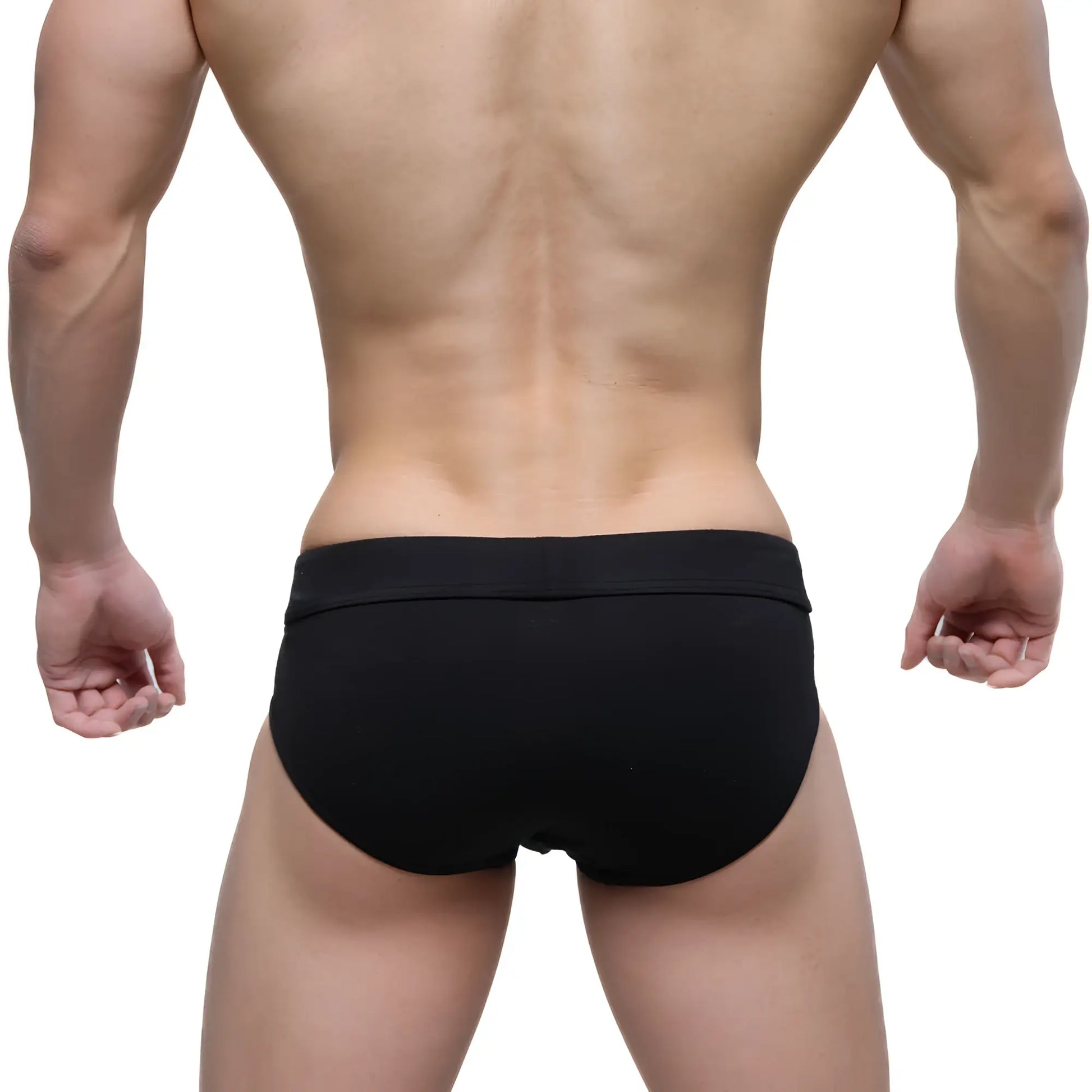 Black MetroMaleWear Deseo Brief Pearl 5503-22 briefs with a smooth, form-fitting design for comfortable wear