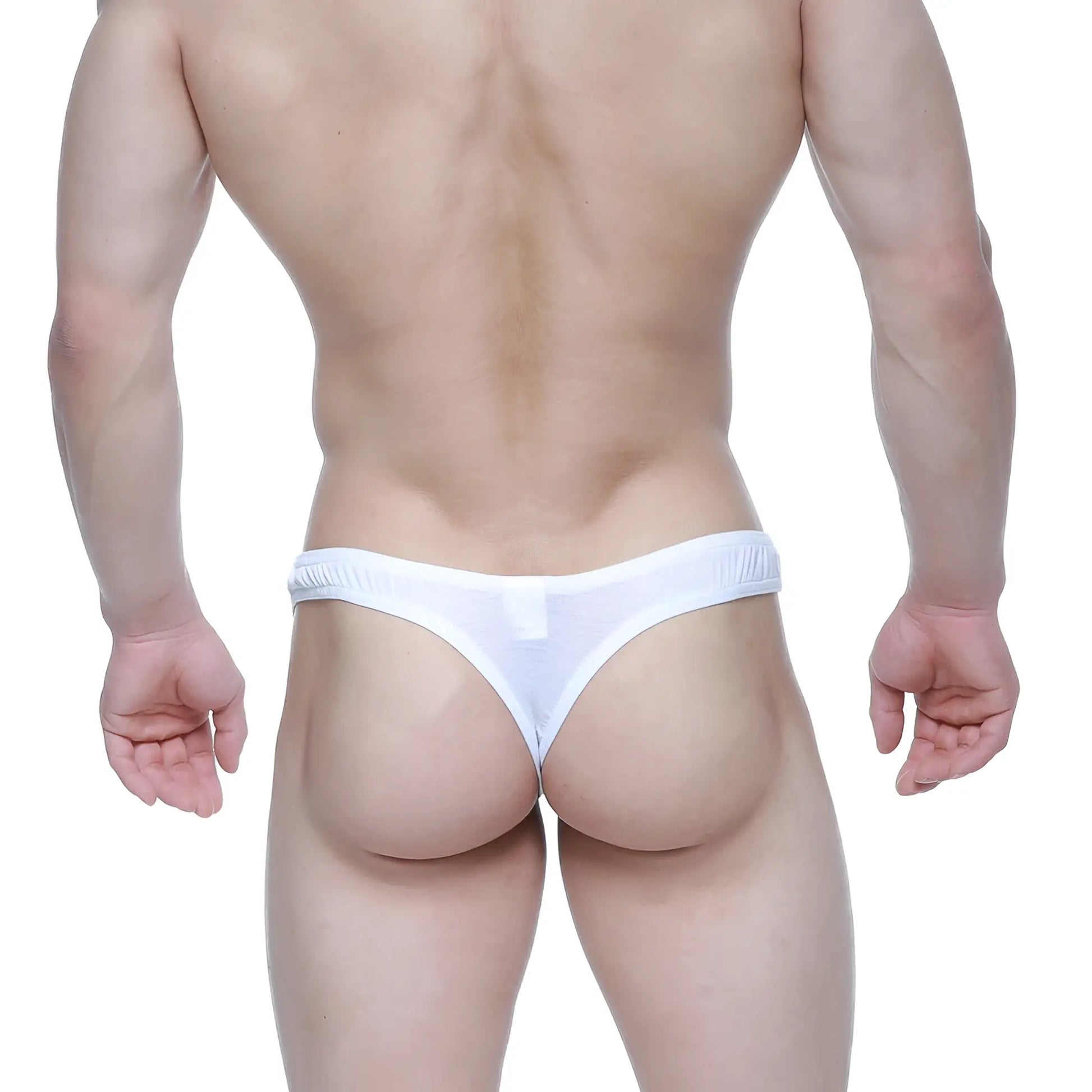 MetroMaleWear Dream Thong White 2002-01 white thong briefs with smooth fit and elastic waistband for comfortable wear