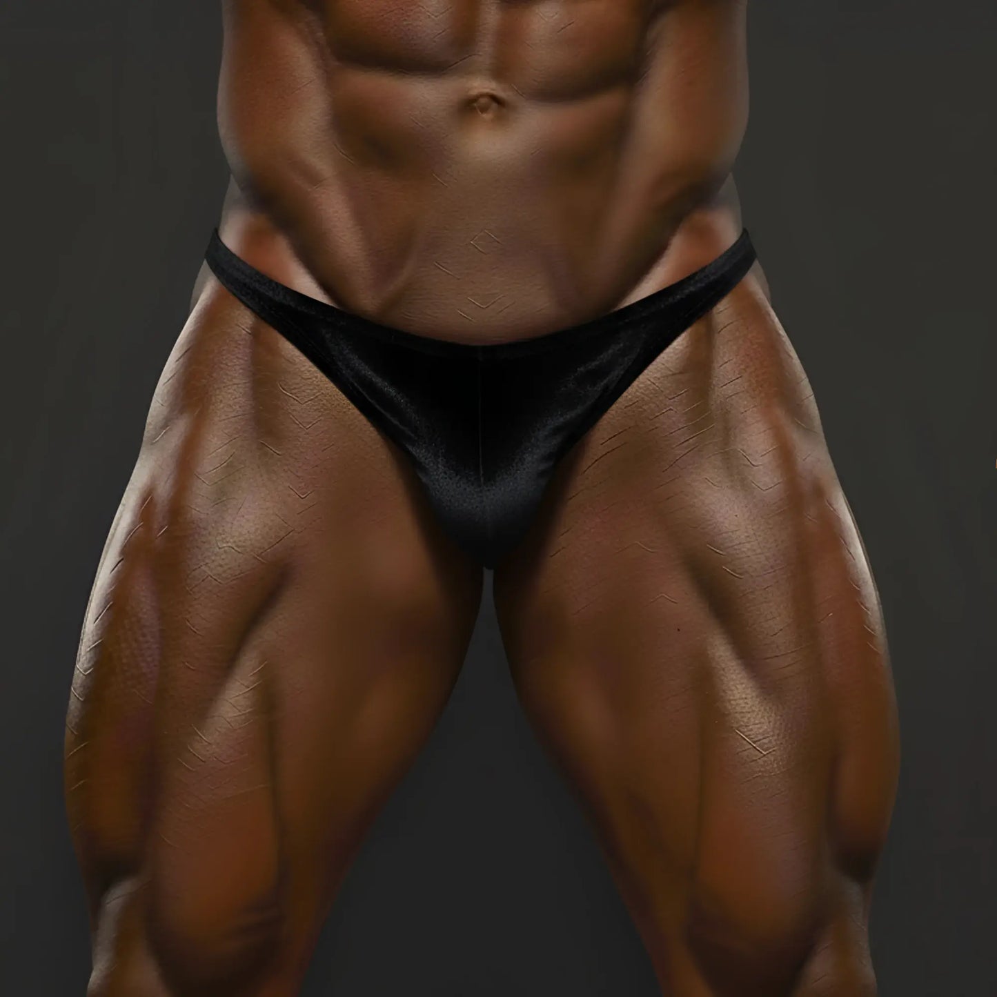 Black velvet briefs from MetroMaleWear posingwear simple black velvet posing suit for male posing use