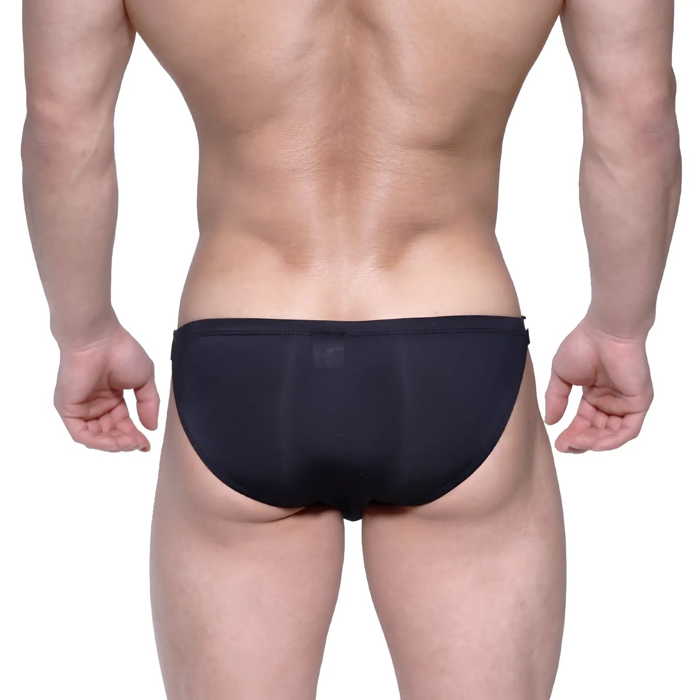MetroMaleWear SUP Bikini black briefs with smooth form-fitting design for comfortable everyday wear