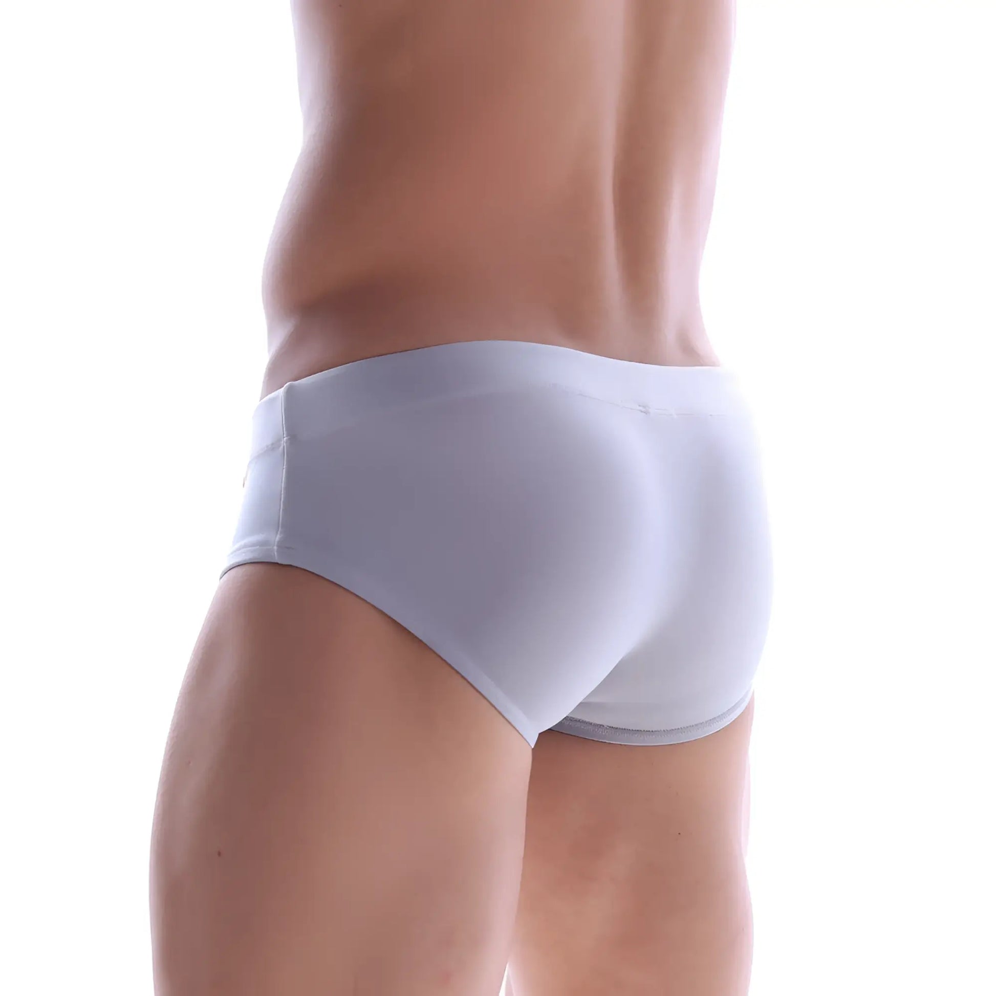 Metro male wear swim brief plata 4914-10 white briefs with smooth, form-fitting design for swimming and beach use