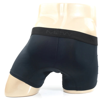 MetroMalewear maintenant boxer brief black with black elastic waistband featuring meow brand logo for men
