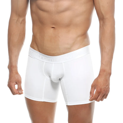 White men4one polyester boxer briefs with subtle elastic waistband embossed lettering metro male wear crystal 10 inch