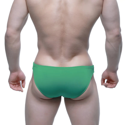 MetroMaleWear Puente bikini green briefs made of soft fabric ideal for comfortable everyday wear