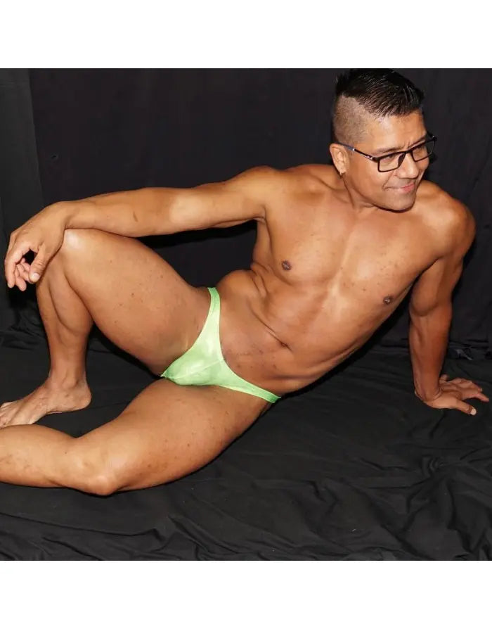 Arroyman Men's Micro Bikini Underwear Fluor Green MCR018M