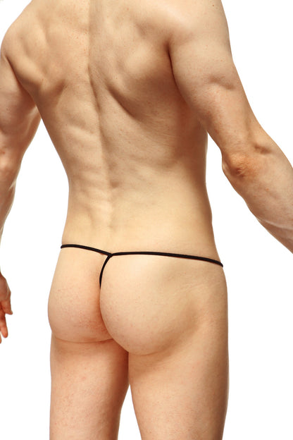 Netz-String-Hourdel Schwarz