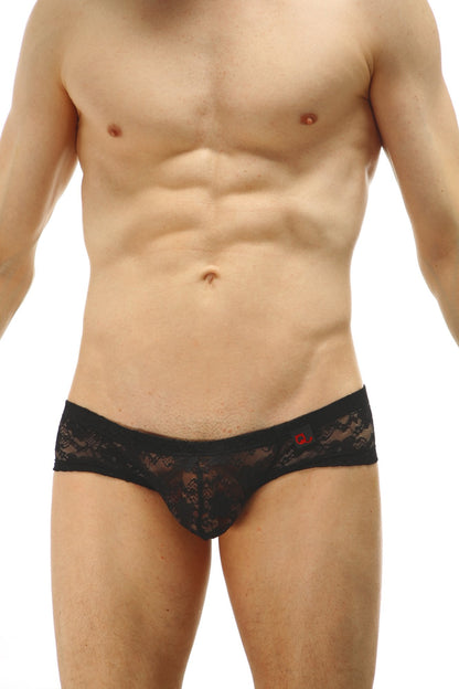 Mini Boxer Dentelle Noir