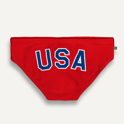 CA-RIO-CA TEAM USA Flag  Print Sunga