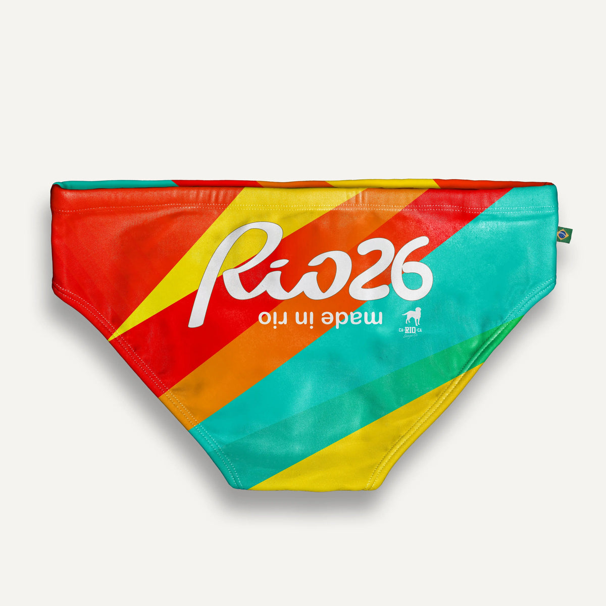 CA-RIO-CA RIO26 SUNGA Print - Designer-Badehose für Herren