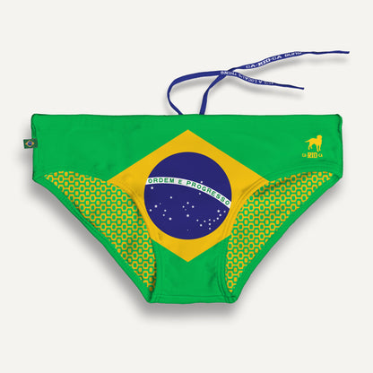 CA-RIO-CA TEAM BRASIL FLAG SUNGA - Men's Designer Swimwear