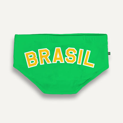 CA-RIO-CA TEAM BRASIL FLAG SUNGA - Men's Designer Swimwear