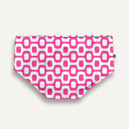 CA-RIO-CA PINK & WHITE PAVEMENT SUNGA im Brief- & Classic-Schnitt – Designer-Bademode für Herren