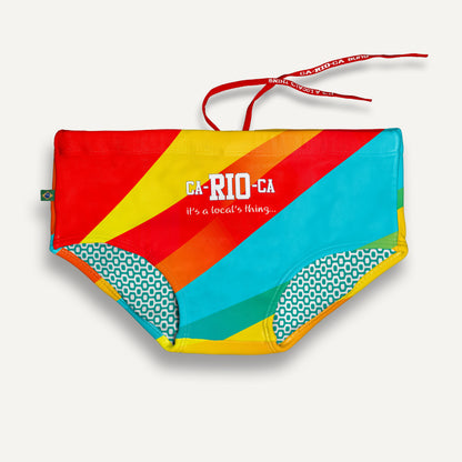 CA-RIO-CA RIO26 SUNGA Print - Designer-Badehose für Herren