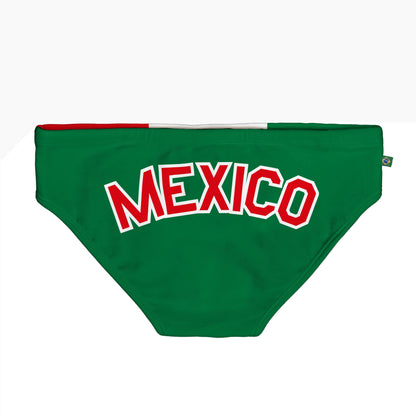 CA-RIO-CA TEAM MEXICO Flag Print Sunga Swimsuit