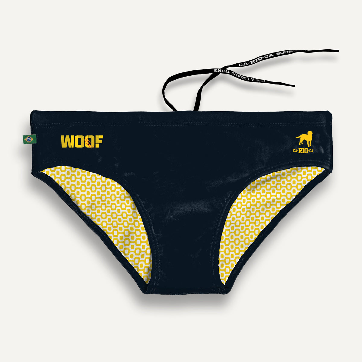 CA-RIO-CA Woof Rio Sunga / Maillot de bain pour la célèbre Bear Week de Rio
