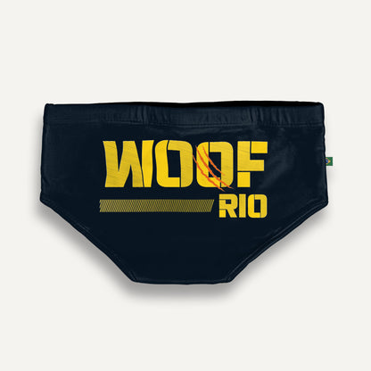 CA-RIO-CA Woof Rio Sunga / Maillot de bain pour la célèbre Bear Week de Rio