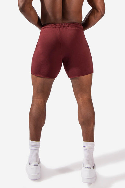 Jed North Men's Motion 5'' Varsity Sweat Shorts - Maroon