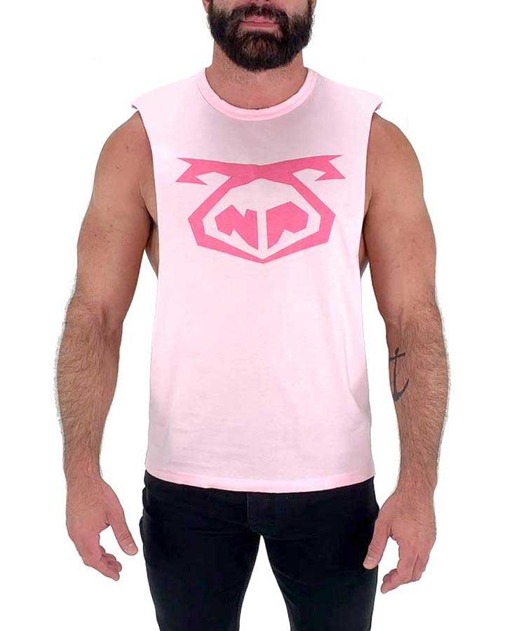 Nasty Pig Snout Shredder Muskelshirt, Rosa, 1384, Größe L