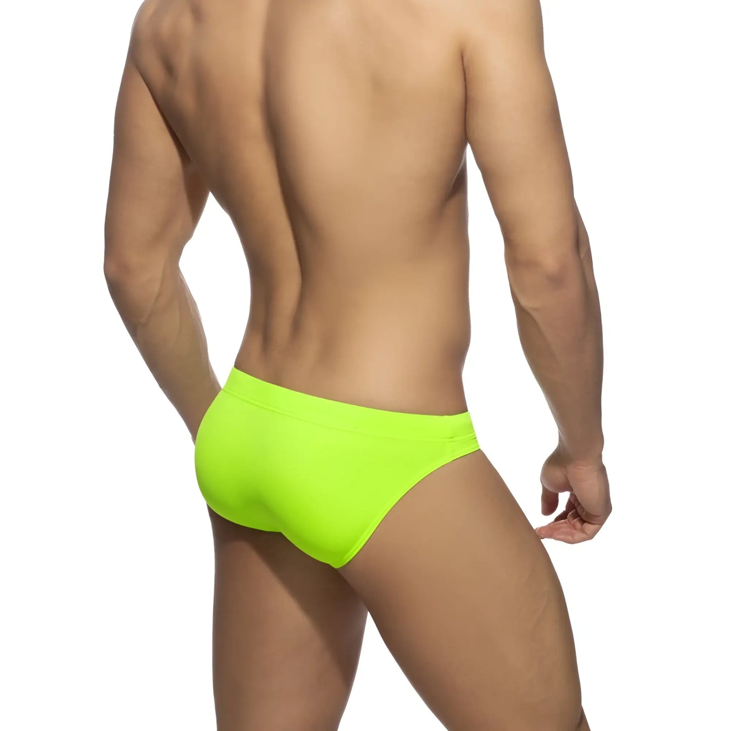 Neon swim bikini bright neon green swim trunks designed for vibrant beach and pool use