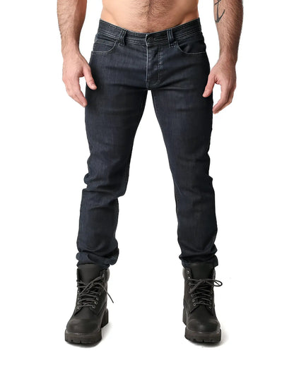 Dark-wash denim jeans NP JEAN with slim fit and classic five-pocket design for versatile casual wear