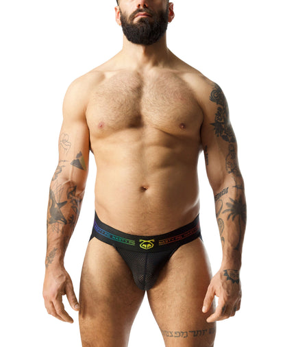 Nasty Pig Prism Pride Jockstrap Underwear - Black