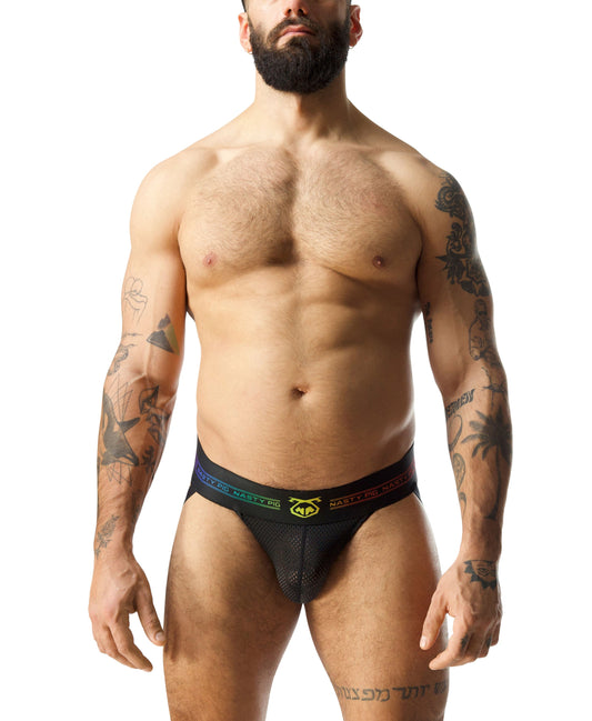 Nasty Pig Prism Pride Jockstrap Underwear - Black