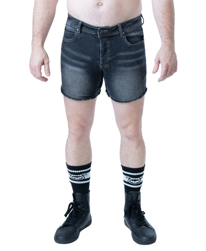 Short Quad pour homme Nasty Pig - Gris usé - Noir usé