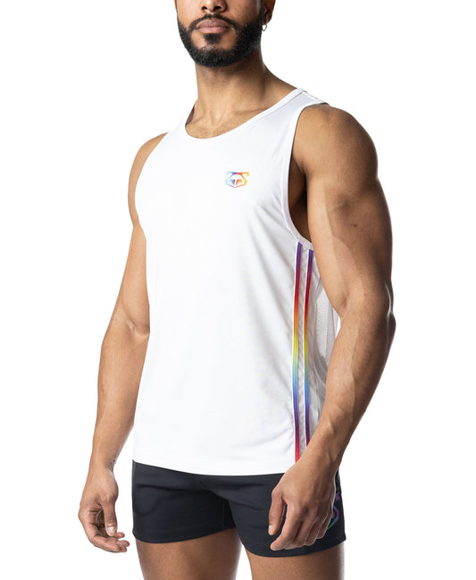 Nasty Pig Aura Pride Tank Top - White/Multi