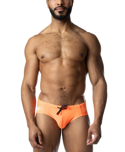 Nasty Pig Hyper Bikini Swimwear - Vibrant Orange Black