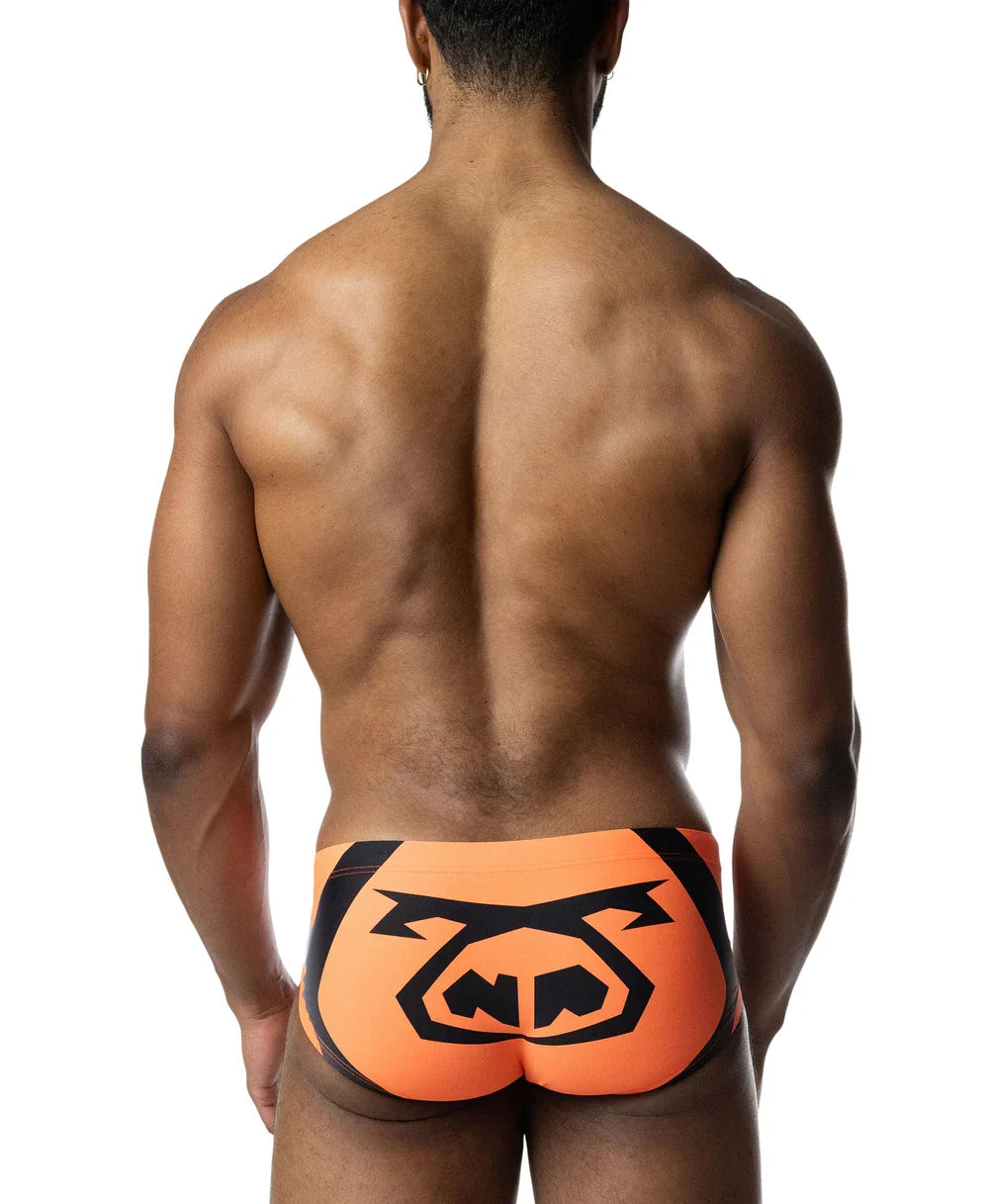 Nasty Pig Hyper Bikini Swimwear - Vibrant Orange Black