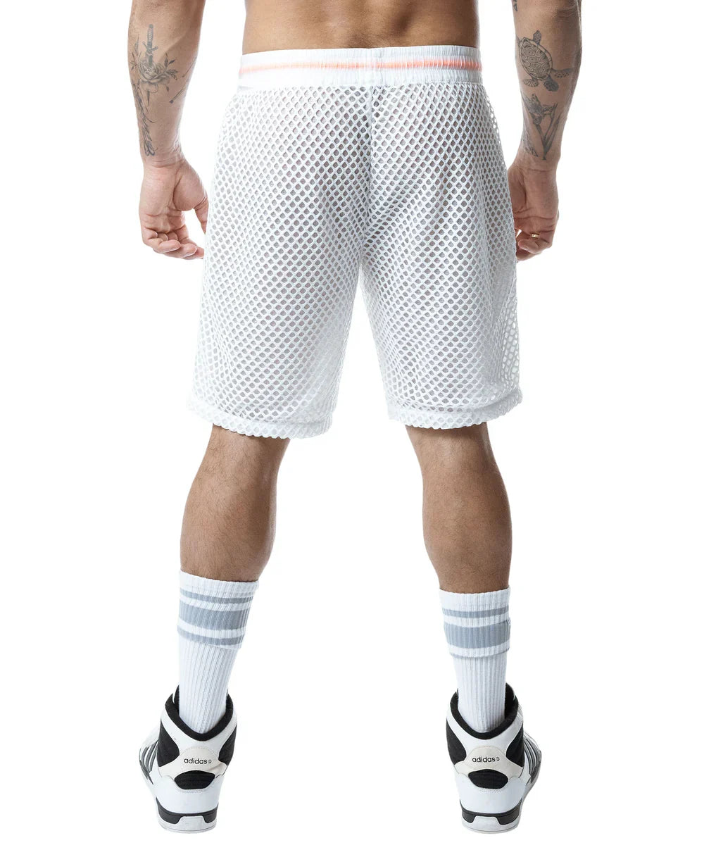 Nasty Pig Hyper Classic Short - White/Vibrant Orange