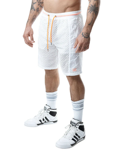 Nasty Pig Hyper Classic Short - White/Vibrant Orange