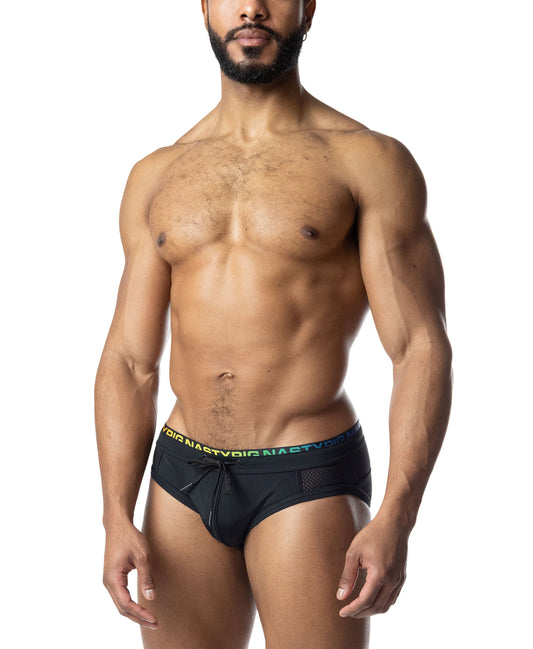 Nasty Pig Prism Pride Bikini Swimwear - Black