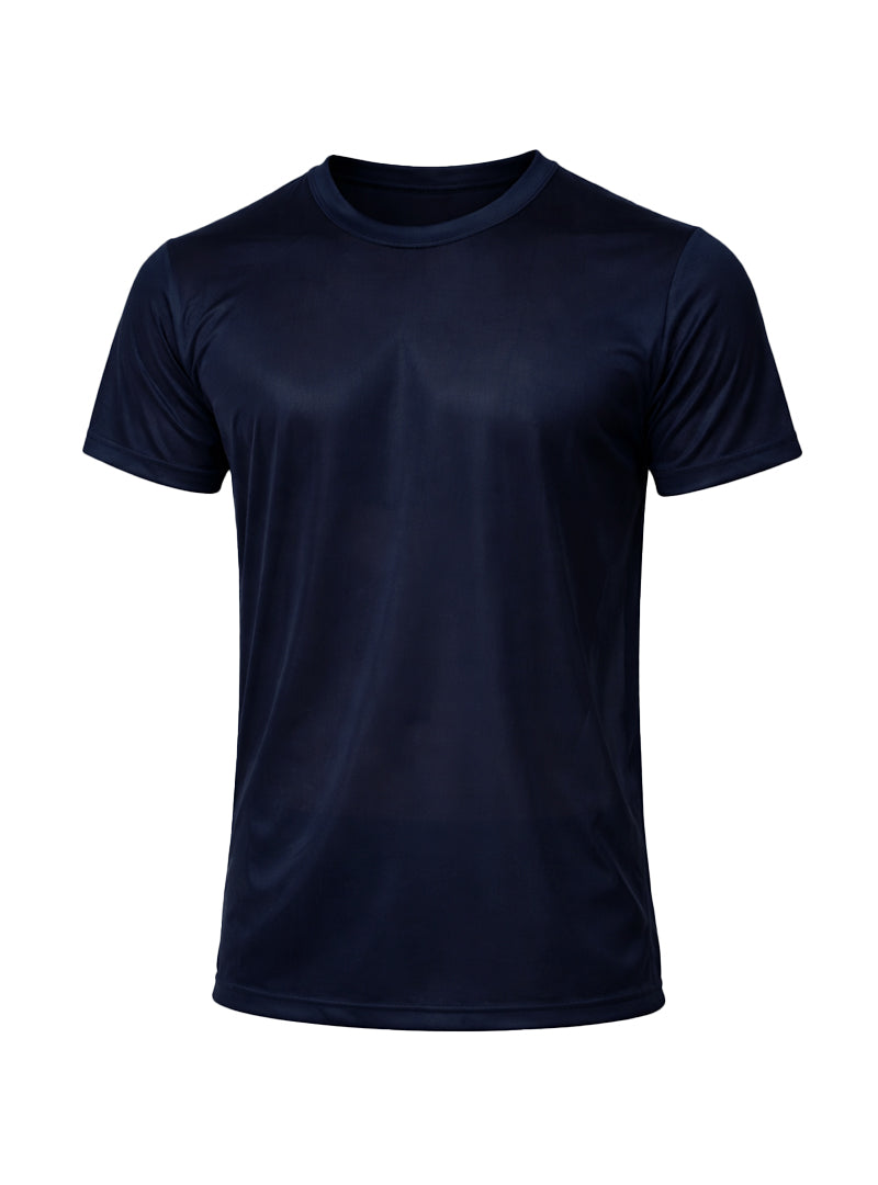 Players Nylon Tricot Crew Neck T-shirt, Men's Quick Drying Tees