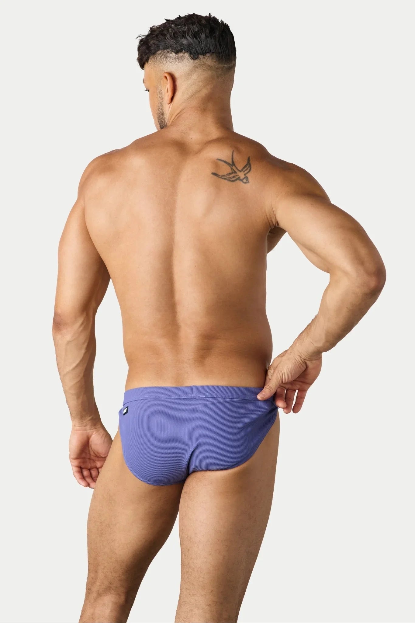 AWRY Menswear Oaisis Swim Tanga - Lavender