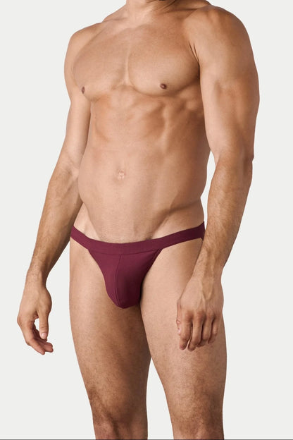 AWRY Menswear Oaisis Swim Tanga - Maroon