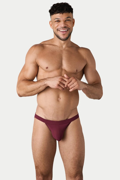AWRY Menswear Oaisis Swim Tanga - Maroon