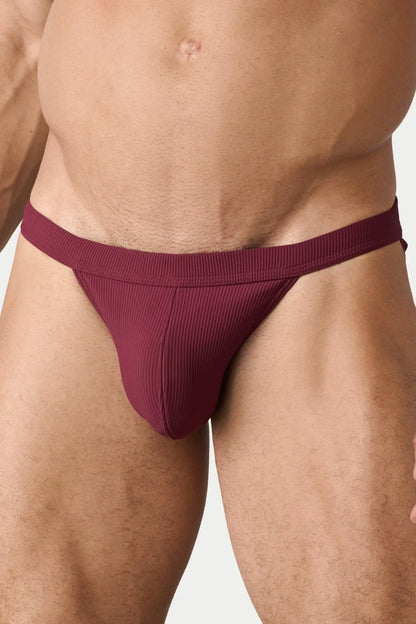 AWRY Menswear Oaisis Swim Tanga - Maroon