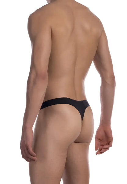 Black thong underwear olaf benz ministrin with smooth form-fitting design for comfortable everyday wear