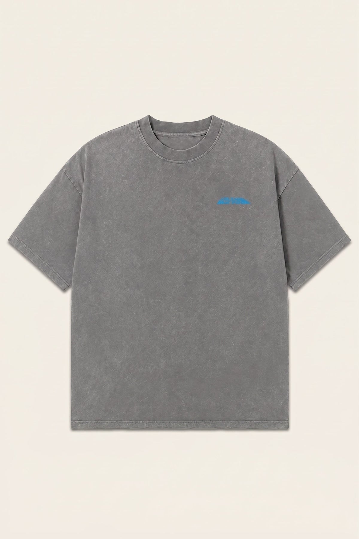 Jed North Men's Vintage Washed Oversized T-Shirt - Storm Gray