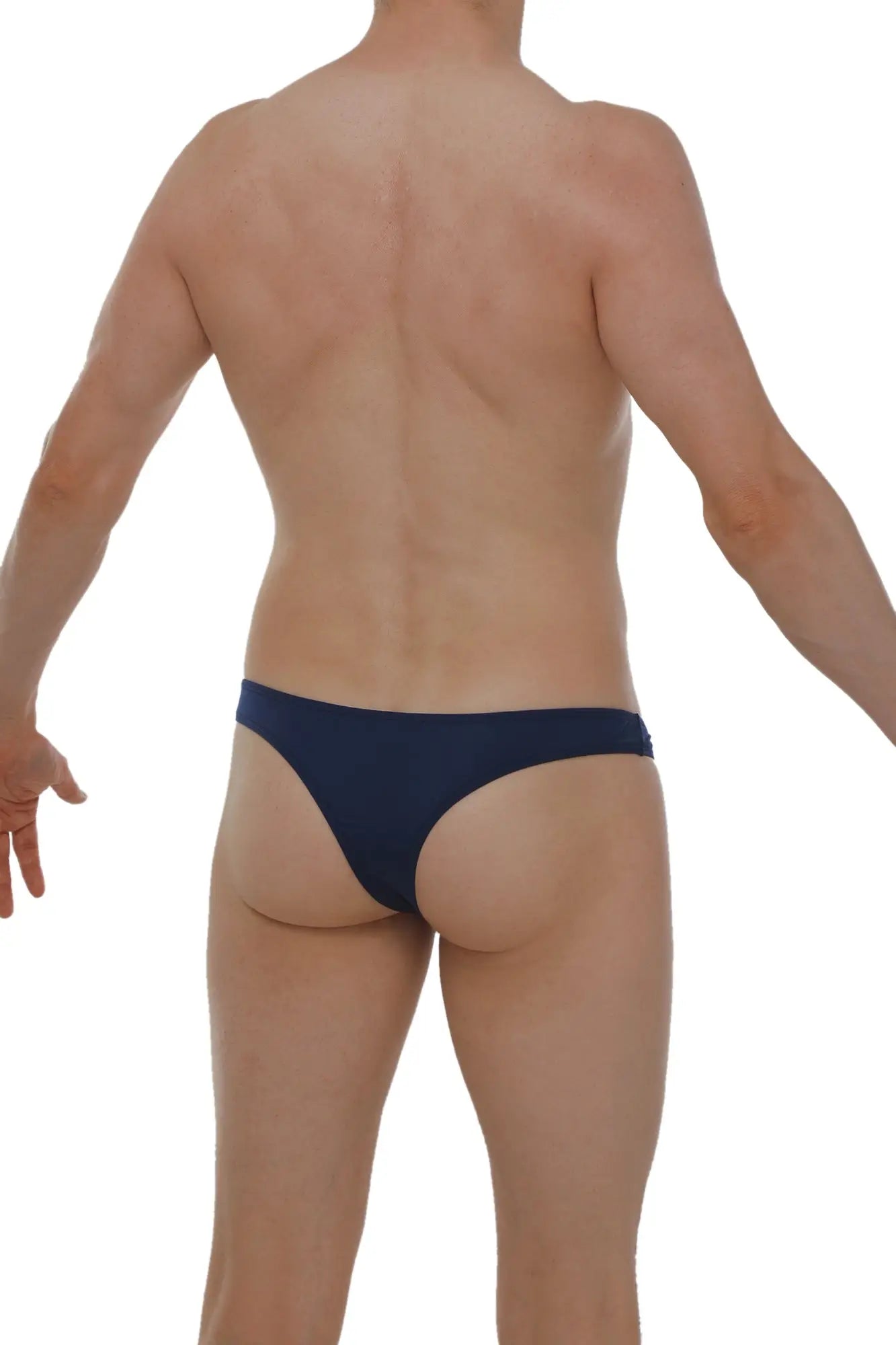 Petitq bikini capri plum navy navy blue thong made of smooth stretchable fabric with snug fit and minimalistic design