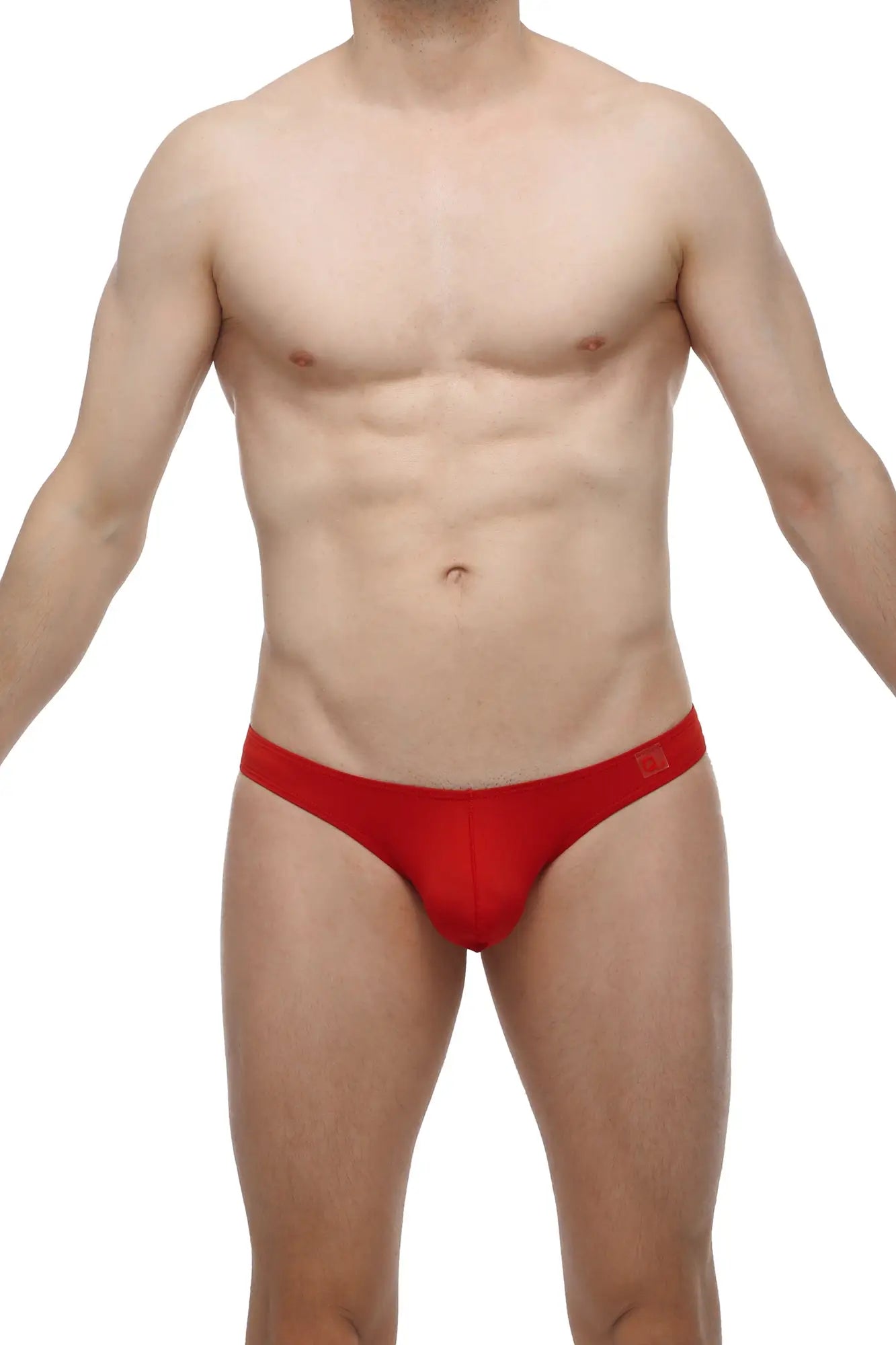 Red mens briefs petitq bikini capri in snug form fitting design ideal for comfortable everyday wear