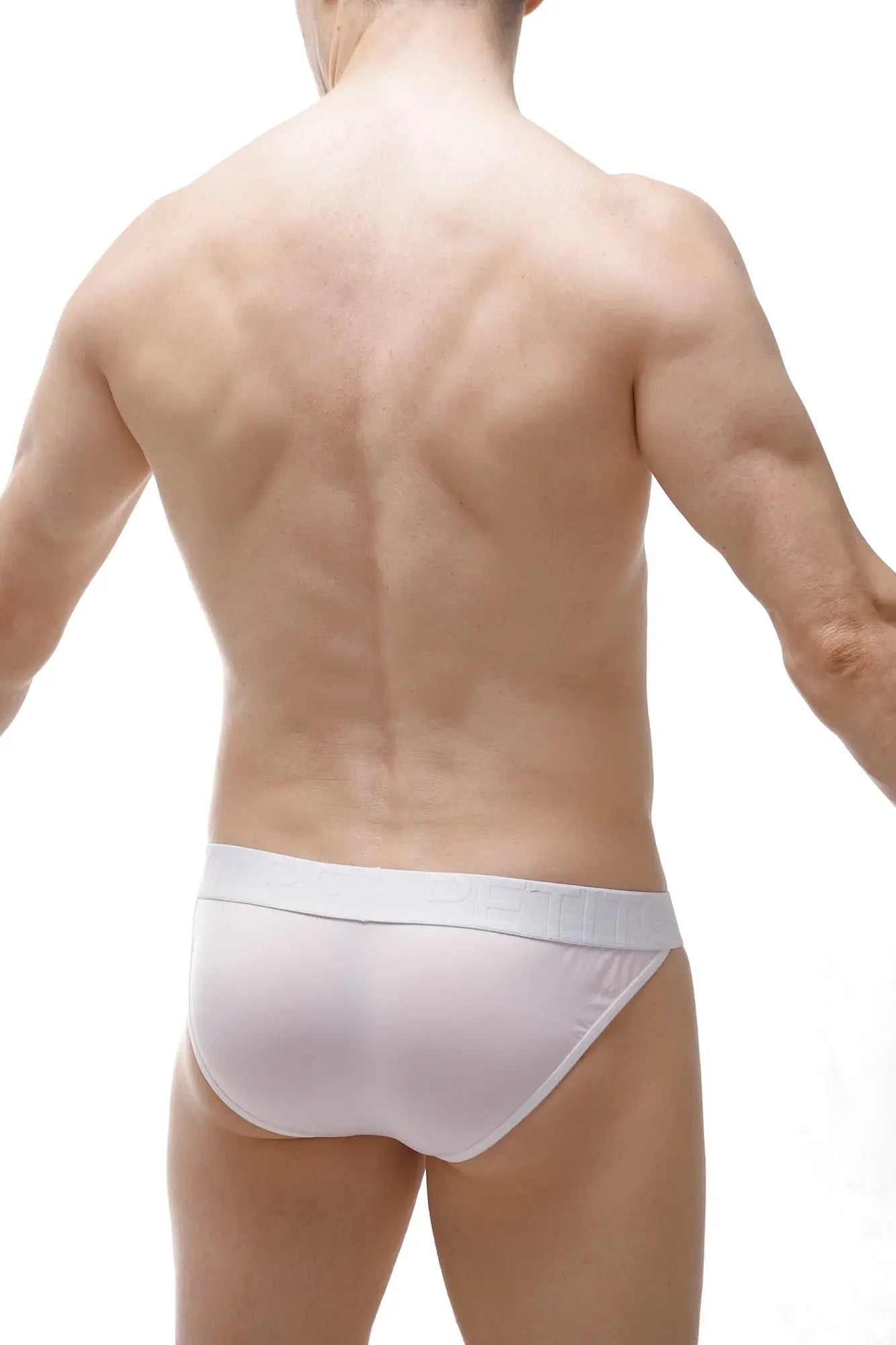 Petitq tanga ball-bra plum white white briefs with smooth form-fitting design and subtle elastic waistband