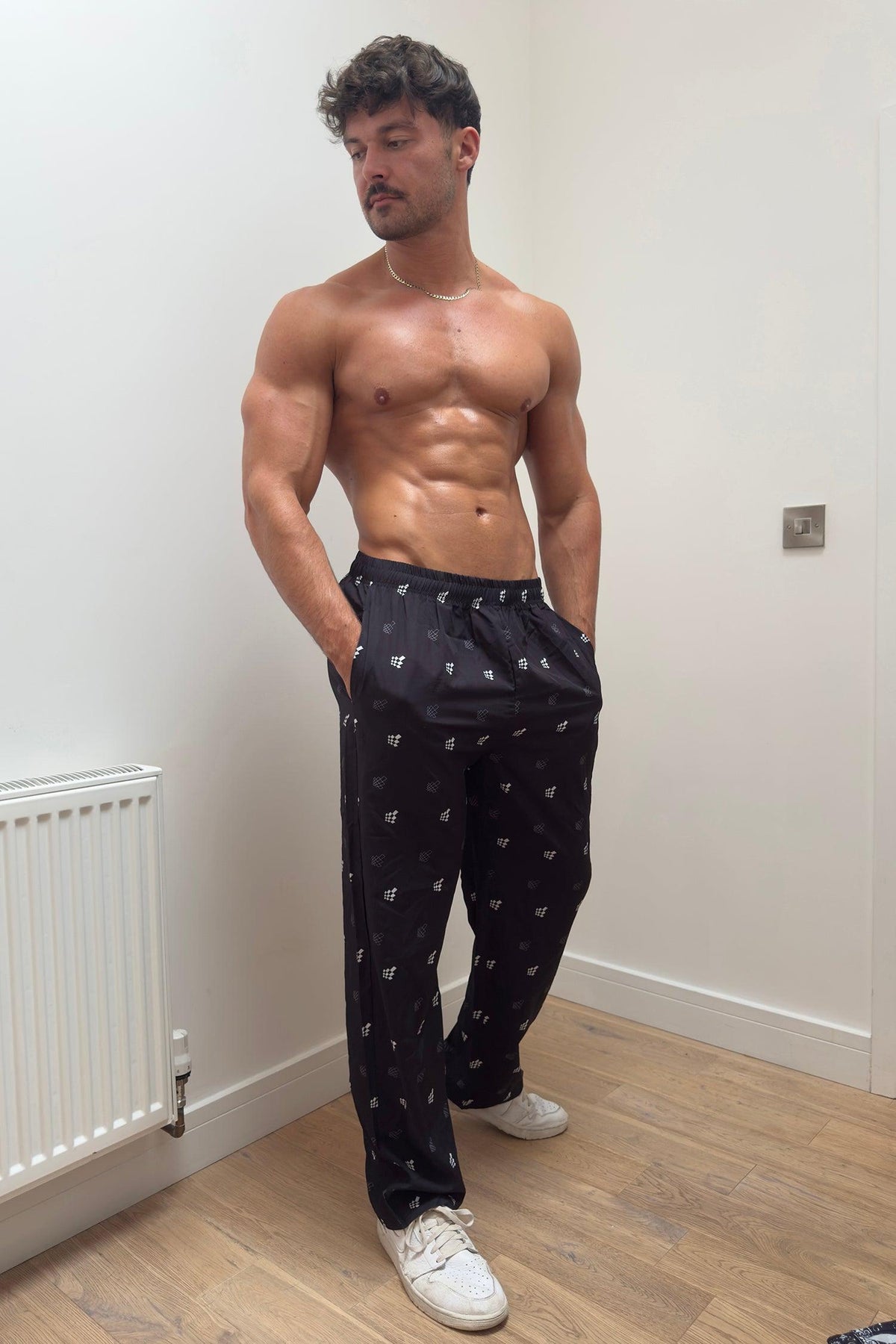 Jed North Men's Vintage Flex Joggers - Jed North Logo