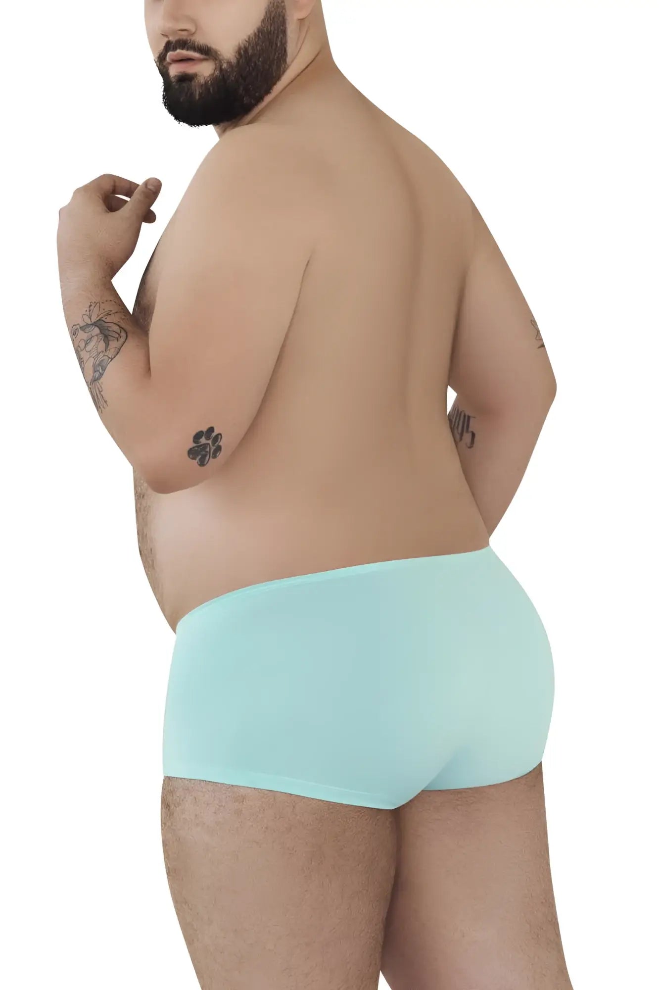 Light blue smooth-fitting men’s briefs pikante pik 0976x angola trunks made of soft fabric for comfortable wear