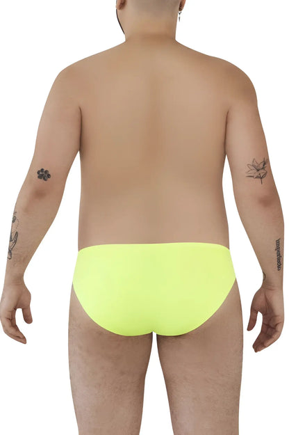 Neon yellow briefs pikante pik 0977x angola bikini in vibrant green designed for comfortable everyday wear