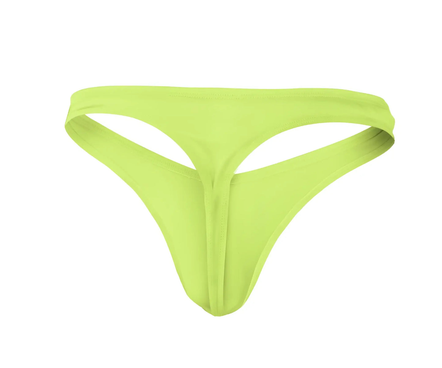Bright lime green pikante PIK 0978X Angola thong made of smooth stretchy fabric with sleek minimalist design