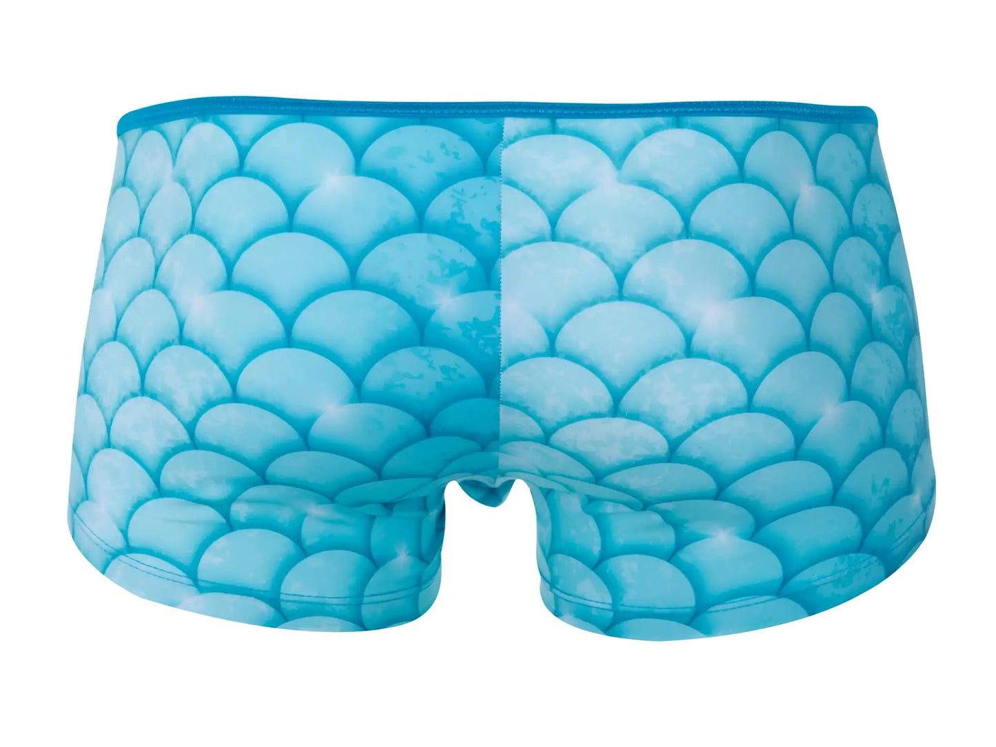 Blue mermaid-scale patterned briefs pikante pik 1268 roskilde trunks in blue for comfortable daily wear