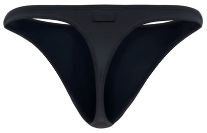Black thong Pikante PIK 2119 candy thongs made of smooth stretchy fabric with minimalist design and subtle stitching