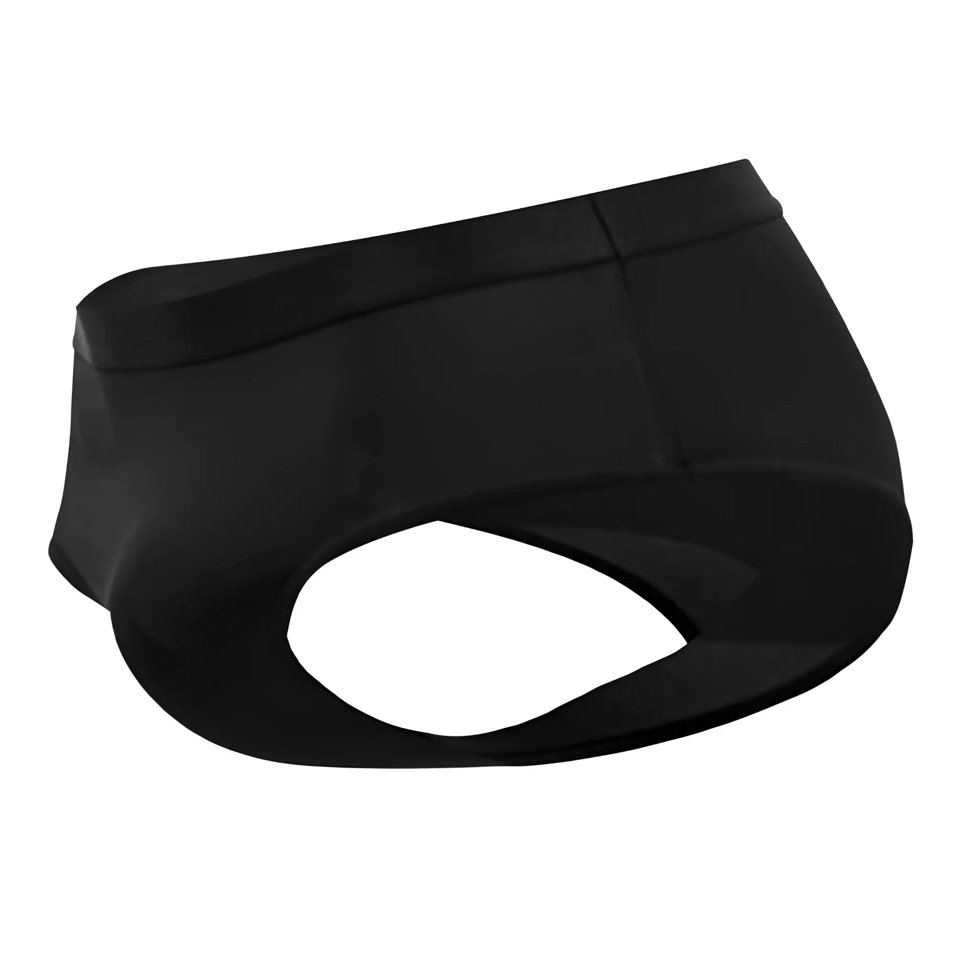 Black plural pl004 briefs with smooth form-fitting design and elastic waistband for comfortable everyday wear